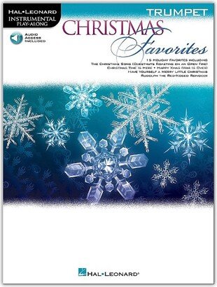 Hal Leonard Christmas Favorites for Trumpet - Instrumental Play Along Book/Audio Online