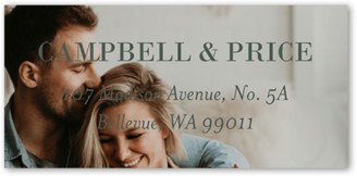 Wedding Address Labels: Modern Photo Address Label, Beige, Address Label, Matte