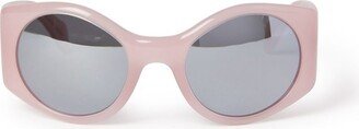 Ennis Round Frame Sunglasses