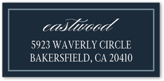 Address Labels: Vowed Affection Address Label, Black, Address Label, Matte