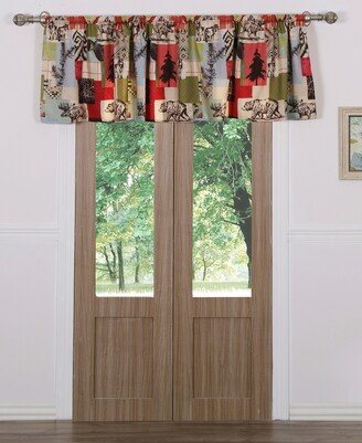 Rustic Lodge Window Valance