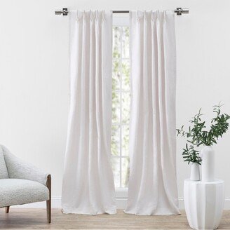 Serene Pinch Pleat Curtain Pair with Back Tabs 56