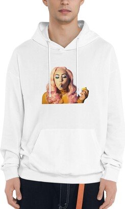 LonnieRMilllard women Hooded Pocket Sweatshirt for Jenny Rivera Hoodie Fashionable couple Pullover Pullover Hoodie 3X-Large White