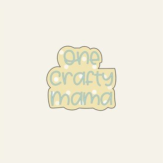 One Crafty Mama Hand Lettered Cookie Cutter