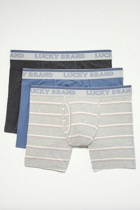 3 Pack Stretch Boxer Briefs-AF