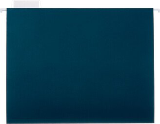 Letter-Size Hanging File Folder Teal Pkg/6