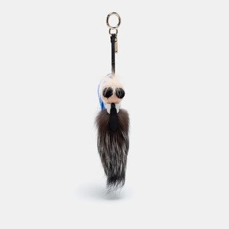 Multicolor Fur Karlito Key Ring / Bag Charm