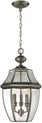 Artistic Home & Lighting Ashford 3-Light Outdoor Pendant-AA