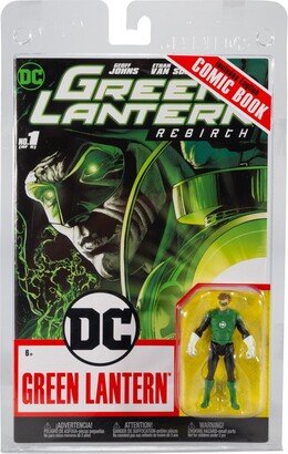 Dc Direct Green Lantern Hal Jordan with Comic Dc Page Punchers 3 Figure