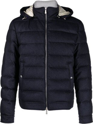 Hooded Zip-Up Padded Jacket