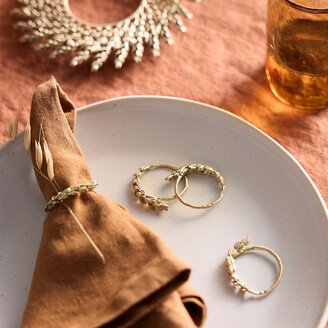 Wheat Field Napkin Rings, Set of 4-AA