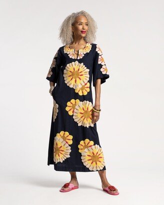 Delightful Caftan Sunrise Navy Multi