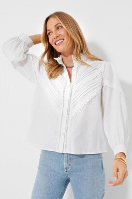 Pomander Place White Jolene Blouse