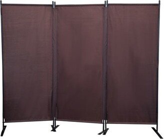 TONWIN 3 Panel Folding Privacy Screen Portable Wall Partition, 6 Ft Divider