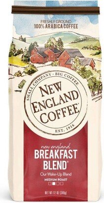 New England Coffee New England Breakfast Blend Medium Roast Ground Coffee - 12oz