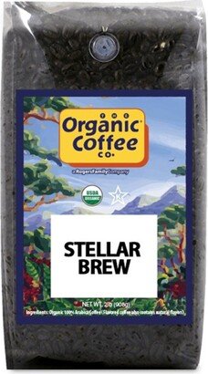 Organic Coffee Co., Stellar Brew, 2lb (32oz) Whole Bean Coffee