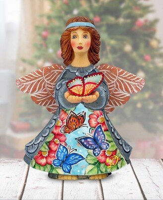 G.DeBrekht Butterfly Angel Handcrafted Christmas Figurine