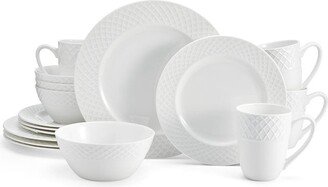 16-Piece Trellis Dinnerware Set