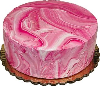 Dezicakes Fake Cake Pink Marble Glaze Prop Decoration Dezicakes