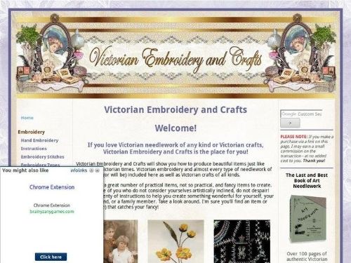 Victorian-Embroidery-And-Crafts.com Promo Codes & Coupons