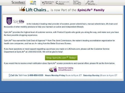 Liftchairs.com Promo Codes & Coupons