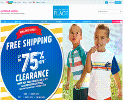 The Childrens Place Promo Codes & Coupons