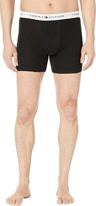 Cotton Classics 7-Pack Boxer Brief (Black) Men's Underwear