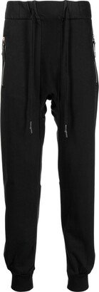 Straight-Leg Tracksuit Bottoms-AA