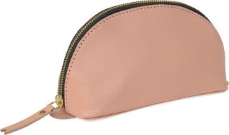 Vida Vida Vida Blush Leather Make Up Bag