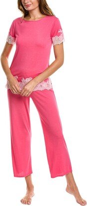 2Pc Luxe Shangri La Pajama Set