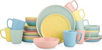 Stone Lain Elena 32Pc Stoneware Dinnerware Set