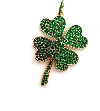 Karli Buxton Shamrock Charm In Green