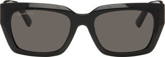 Black Square Sunglasses-AC