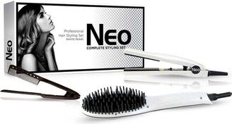 Neo Choice The Heated Brush Set - Heated Straightening Brush-AA