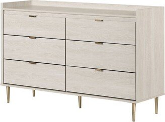 Hype 6 Drawer Double Dresser