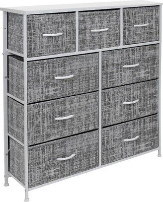 Drawer Dresser for Bedroom Home and Office Gray