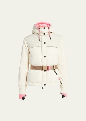 Tetras Corduroy Puffer Jacket with Removable Sleeves