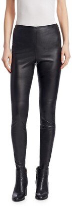 Eleanora Stretch Leather Pants