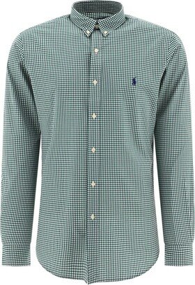 Pony Embroidered Checked Shirt