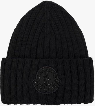 Wool Beanie With Logo-AA