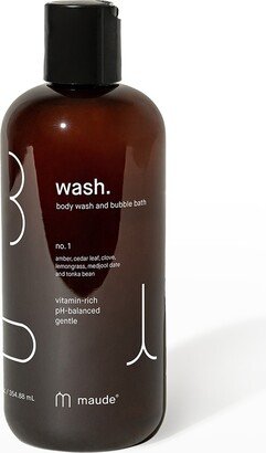 Maude 12 oz. Wash No. 1 Body Wash/Bubble Bath