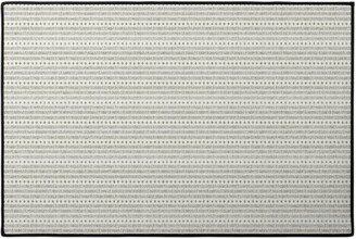 Door Mats: Modern Farmhouse Dash - Light Door Mat, Beige