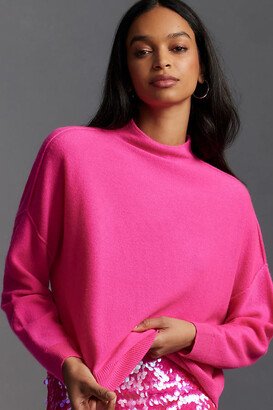 The Alani Cashmere Mock-Neck Sweater by Pilcro-AB