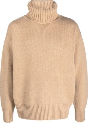 Roll-Neck Cashmere Jumper-BF