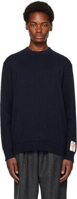 Navy Crewneck Sweater-AA