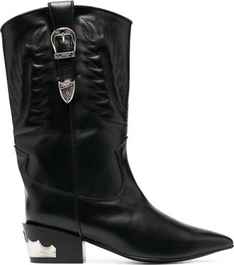 Western 50mm leather boots