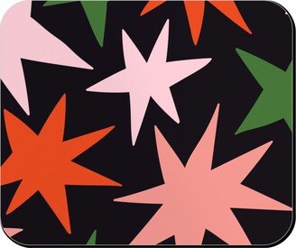 Mouse Pads: Christmas Stars - Multi Mouse Pad, Rectangle Ornament, Multicolor