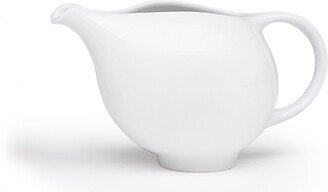 Modern Milk Pitcher, White Jug, Handmade Pottery, Ceramic Sauceboat, Eva Inspired Coffee Minimalist Tableware, Gift