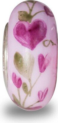 You Are Loved Hand Decorated Glass Bead