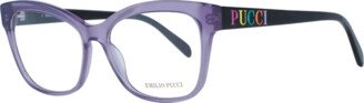 Purple Women Optical Women's Frames-AD